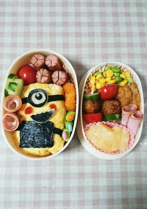 ＊picnic ミニオン弁当＊-レシピのメイン写真