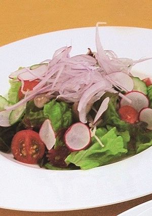 海藻ときのこの胡麻ドレッシング-レシピのメイン写真