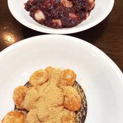 米粉でお団子 餡子ときな粉-レシピのメイン写真