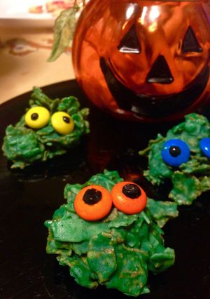 ハロウィンに！モンスタークランチ-レシピのメイン写真
