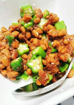 納豆おくらネバネバ和え-レシピのメイン写真