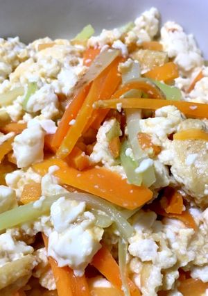 煎り豆腐-レシピのメイン写真