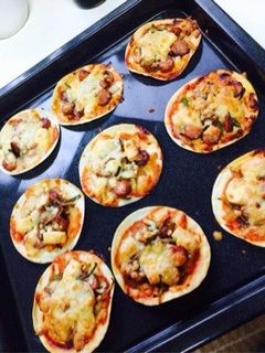 餃子の皮 簡単ピザ-レシピのメイン写真