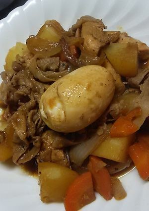 豚バラ肉とチキンのアドボ-レシピのメイン写真
