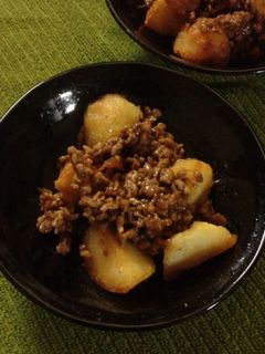 揚げじゃがいものそぼろ煮-レシピのメイン写真