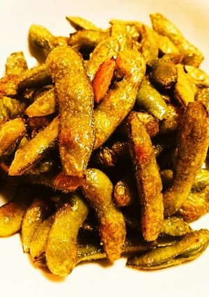 指なめ必至！(笑)枝豆のアヒージョ♪-レシピのメイン写真