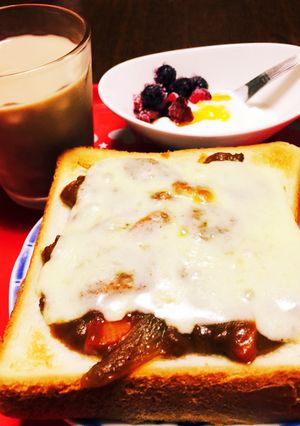 マジうま！超簡単カレートースト-レシピのメイン写真