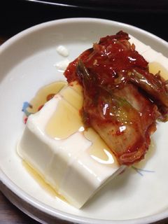 キムチ冷奴-レシピのメイン写真