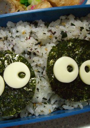 お弁当に☆すぐ作れるまっくろくろすけ♪-レシピのメイン写真