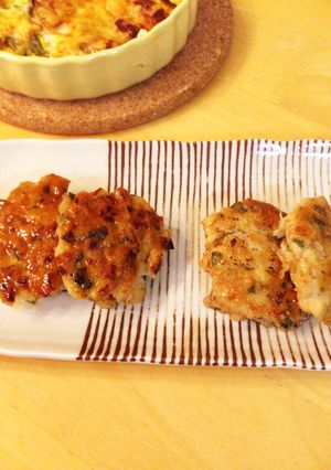 大葉消費・レンコンつくね＆長芋つくね-レシピのメイン写真