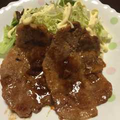 รูปของ 簡単！豚の生姜焼き