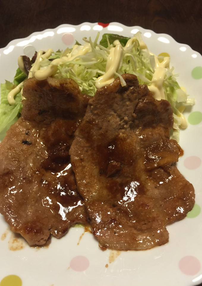 簡単！豚の生姜焼き-レシピのメイン写真