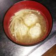 鶏だんごと春雨のスープ
