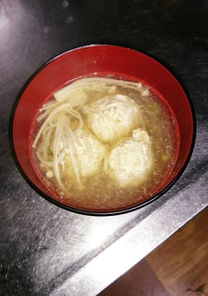 鶏だんごと春雨のスープ-レシピのメイン写真