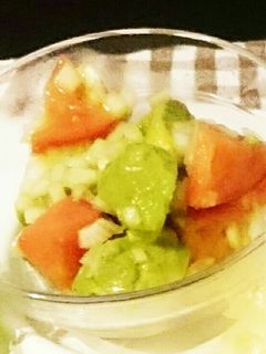 トマトとアボカドのマリネサラダ-レシピのメイン写真