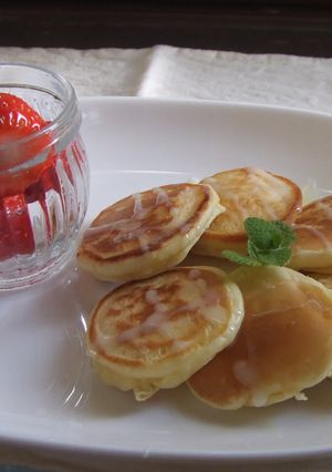 こどもがつくる★ぷちパンケーキ★-レシピのメイン写真