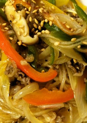 彩りチャプチェ・韓国風はるさめ-レシピのメイン写真