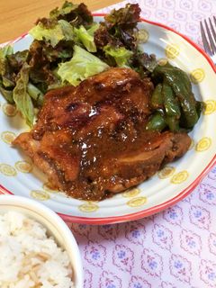 秩父おなめ活用!鶏もも肉の漬け焼き-レシピのメイン写真