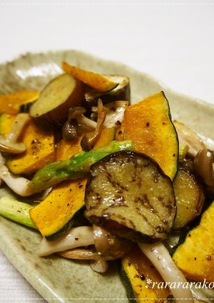 オーブンで焼くだけ☆簡単＊野菜のグリル-レシピのメイン写真