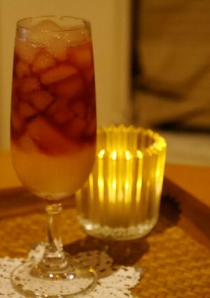 Wグレフルと赤ワインのソーダ割-レシピのメイン写真