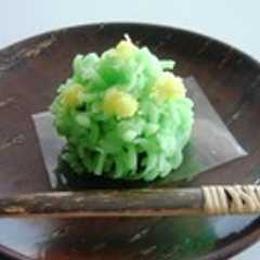 菜の花（練り切り）-レシピのメイン写真