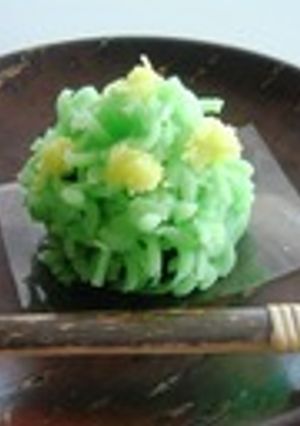 菜の花（練り切り）-レシピのメイン写真