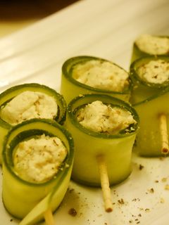 簡単前菜★クリームチーズのきゅうり巻き-レシピのメイン写真