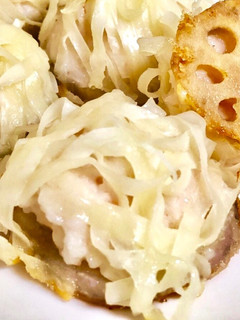 蓮根をせいろに!海老シュウマイ-レシピのメイン写真