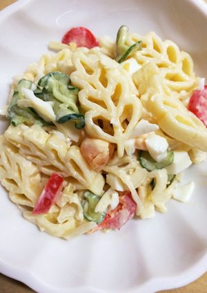 ランチに マカロニサラダ♪-レシピのメイン写真