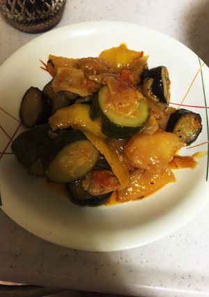 レモン風味のたっぷり野菜と豚肉煮込み-レシピのメイン写真
