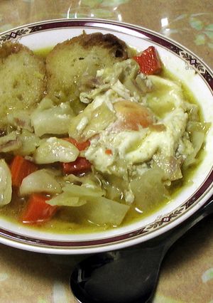 カレー風味野菜たっぷりにんにくスープ☆-レシピのメイン写真