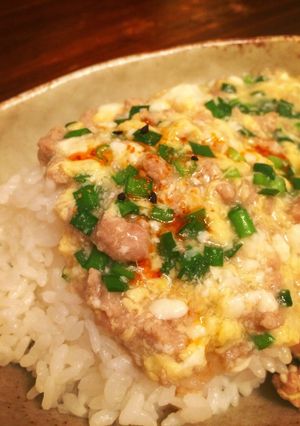 ＊ギョーザ風ふわとろあんかけご飯＊-レシピのメイン写真