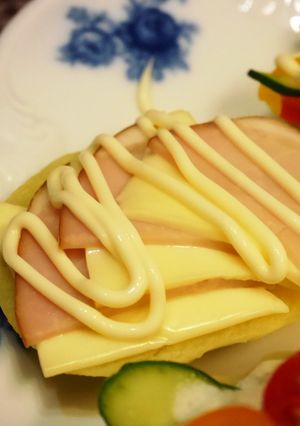 ポテベジ風★ハム&チーズのせポテトサラダ-レシピのメイン写真