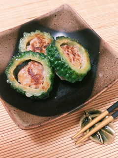ゴーヤの肉詰め-レシピのメイン写真