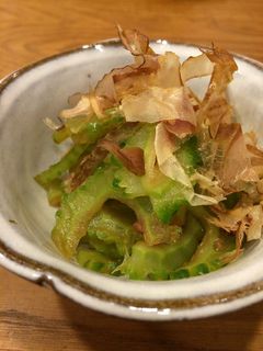 ゴーヤの和えもの〜梅めんつゆ-レシピのメイン写真