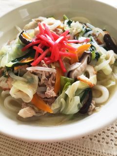 ちゃんぽん風*あんかけうどん-レシピのメイン写真