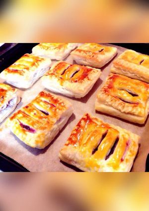 ジャムを使って簡単ブルーベリーパイ♡-レシピのメイン写真