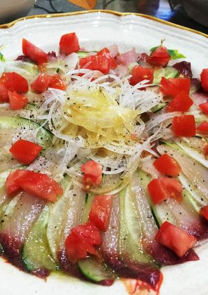 豪華に見えて簡単にできる!カルパッチョ-レシピのメイン写真