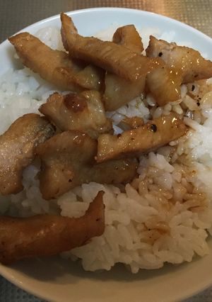 豚とろ焼き肉丼-レシピのメイン写真