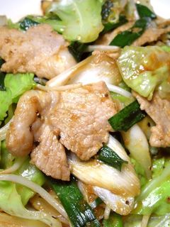簡単! 豚味噌野菜炒め-レシピのメイン写真