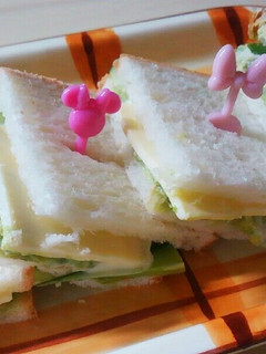 簡単♪朝食♪☆アボカドディップサンド☆-レシピのメイン写真