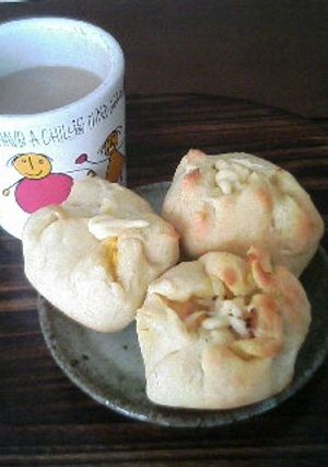 ホットケーキミックスでおかずパン-レシピのメイン写真
