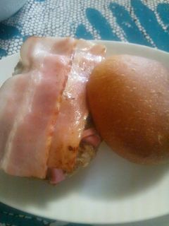 ベーコンチーズバーガー♪-レシピのメイン写真