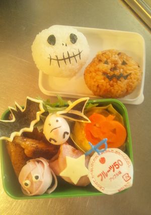 キャラ弁☆ハロウィン2014-レシピのメイン写真