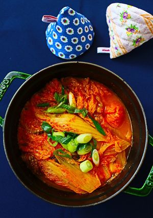 キムチトマトのイタリアンチゲ김치찌개-レシピのメイン写真