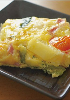 栄養たっぷり『お野菜たっぷりキッシュ』-レシピのメイン写真