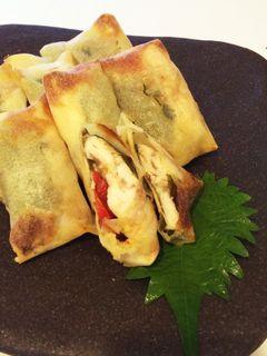 *ささみチーズの揚げないヘルシー春巻き*-レシピのメイン写真