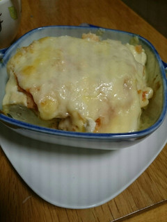 簡単ヘルシー豆腐めんたいマヨグラタン-レシピのメイン写真