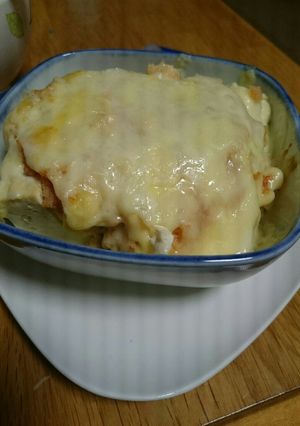 簡単ヘルシー豆腐めんたいマヨグラタン-レシピのメイン写真