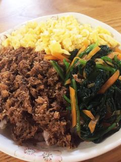 鯖缶で作る☆4色そぼろ丼-レシピのメイン写真